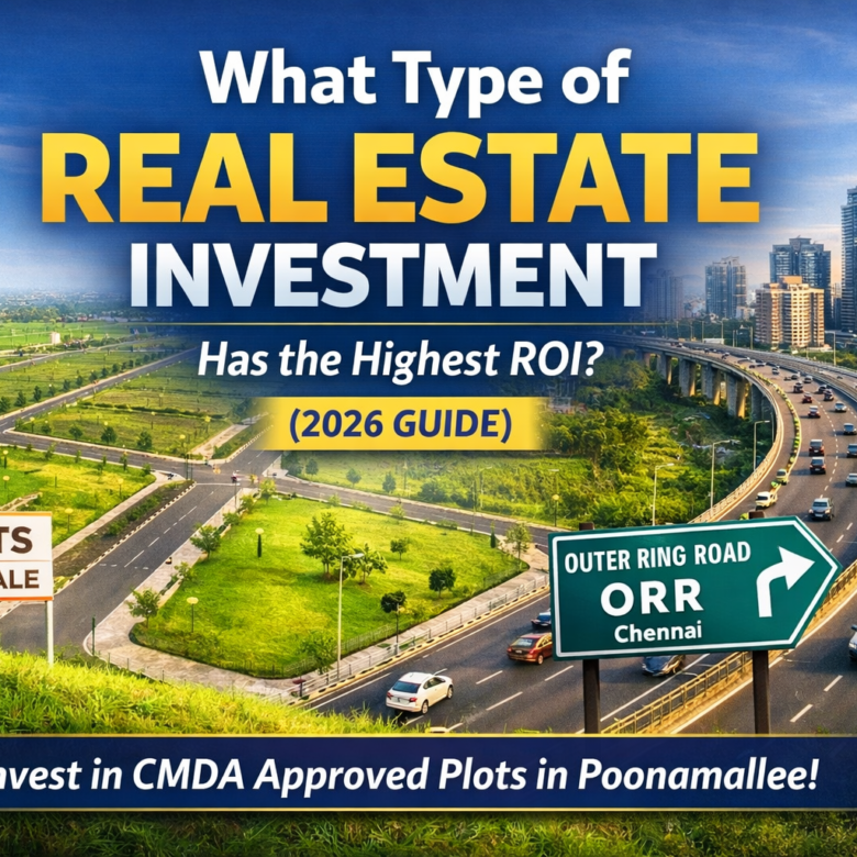 Plots for Sale in Poonamallee: Which Real Estate Investment Has the Highest ROI? (2026 Guide)