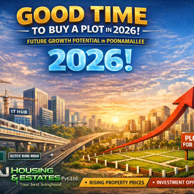 Good Time to Buy Plot in Poonamallee 2026 | Future Growth Guide